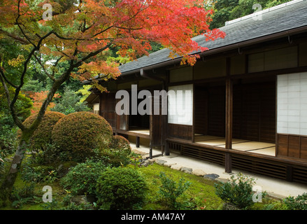 Zen-Garten Kyoto Japan Stockfoto