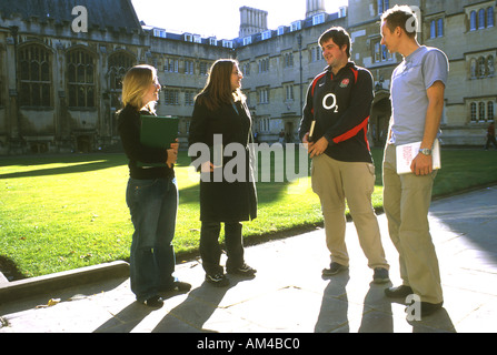 Exeter College in Oxford Universität Pic Rob Judges Stockfoto