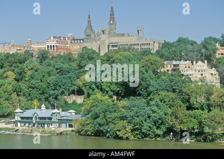 Der Potomac River Georgetown Washington DC Stockfoto