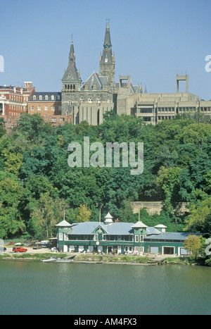 Der Potomac River Georgetown Washington DC Stockfoto