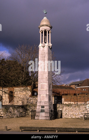 Southampton Hampshire Mayflower Memorial Stockfoto