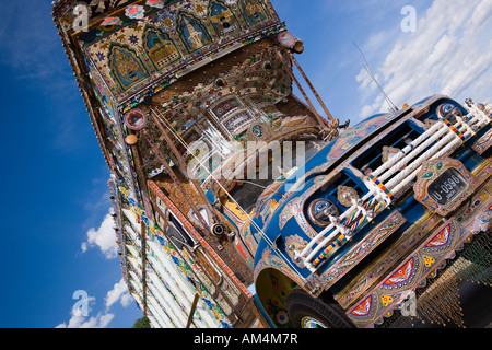 Malte pakistanischen LKW am Smithsonian Folklife Festival 2007 Stockfoto