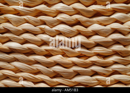 gewebte Seagrass Teppich Textur Stockfoto