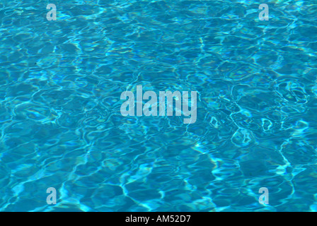 Pool Wasser Textur Stockfoto