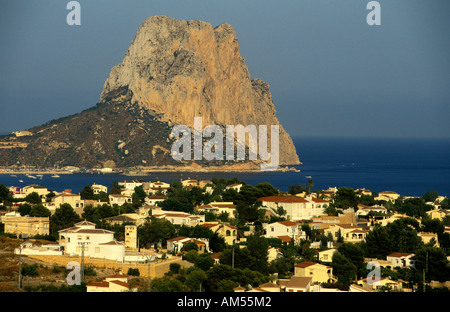 Peñon de Ifach Calpe Stockfoto