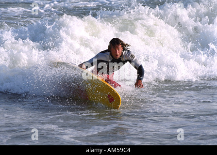 East Hampton NY 071901 Rettungsschwimmer Turnier am Hauptstrand in East Hampton NY Gordon M Grant Foto Stockfoto