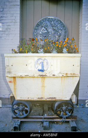 Wallace Bezirk Bergbaumuseum Wallace Idaho Stockfoto