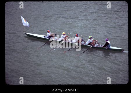 Gondel in Venedig Vogalonga Rennen Stockfoto