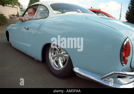 Lowrider Volkswagen Karmann Ghia Stockfoto