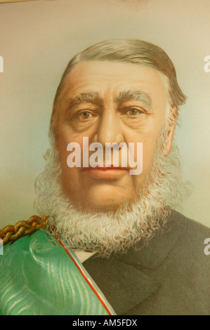 Präsident Paul Kruger, Krüger Museum, Pretoria, Südafrika Stockfoto