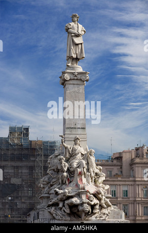 Buenos Aires-Kolumbus-Denkmal in Plaza de Colón Buenos Aires Argentinien Stockfoto