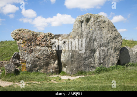 West Kennet long Barrow Wiltshire England Stockfoto