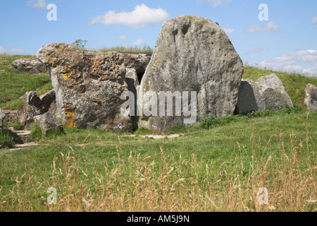 West Kennet long Barrow Wiltshire England Stockfoto