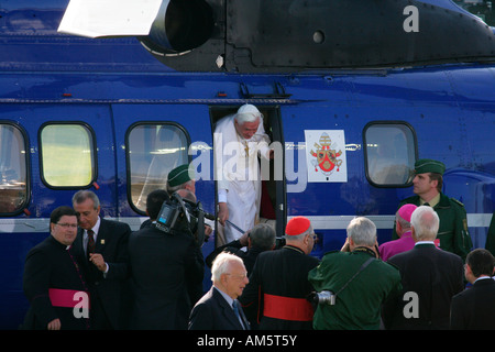 Papstbesuch von Benedikt XVI., Altötting, Bayern, Deutschland Stockfoto