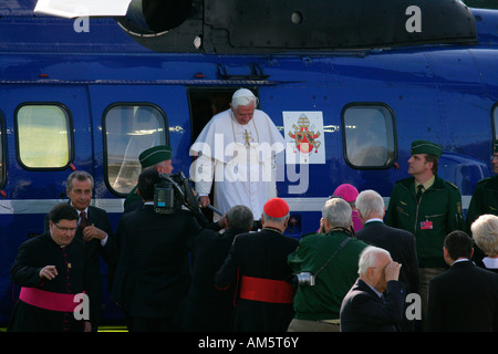 Papstbesuch von Benedikt XVI., Altötting, Bayern, Deutschland Stockfoto