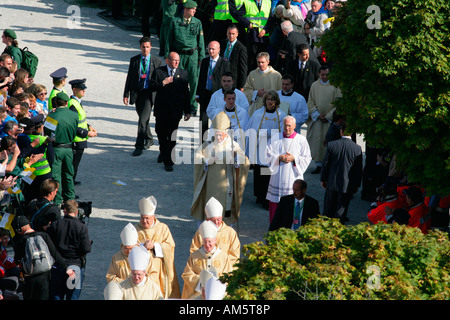 Papstbesuch von Benedikt XVI., Altötting, Bayern, Deutschland Stockfoto