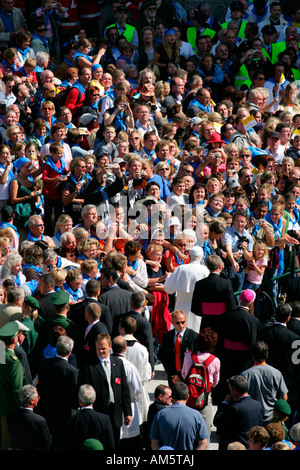 Papstbesuch von Benedikt XVI., Altötting, Bayern, Deutschland Stockfoto