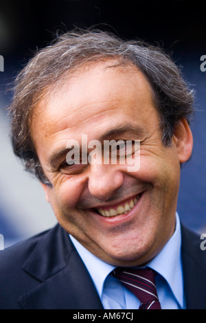 Michel Platini (UEFA-Präsident), Wals-Siezenheim, Österreich Stockfoto