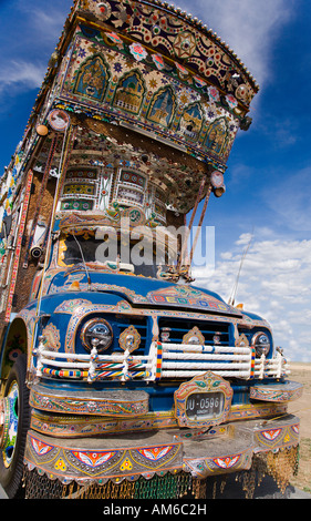 Malte pakistanischen LKW am Smithsonian Folklife Festival 2007 Stockfoto