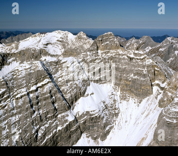 Birkkarspitze, Vomper-Kette, Karwendel, Tirol, Österreich Stockfoto