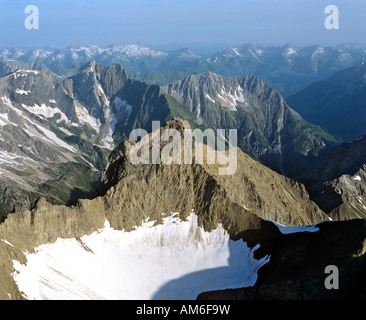 Parseierspitze, Lechtaler Alpen, Tirol, Österreich Stockfoto