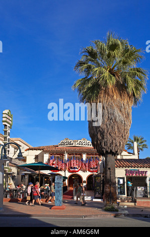 USA, California, Palm Springs downtown, Palm Canyon Drive, Plaza Theater Stockfoto