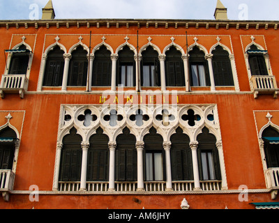 Hotel Danieli auf Riva Degli Schiavoni Venedig Italien Europa EU Stockfoto