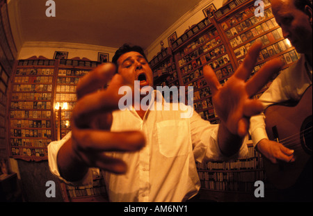 Flamenco-Sänger Stockfoto