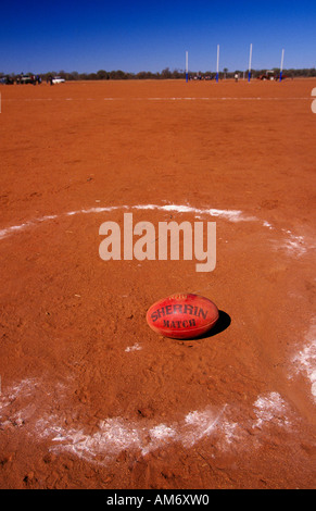 Outback Australien Aborigines Sport Karneval Stockfoto