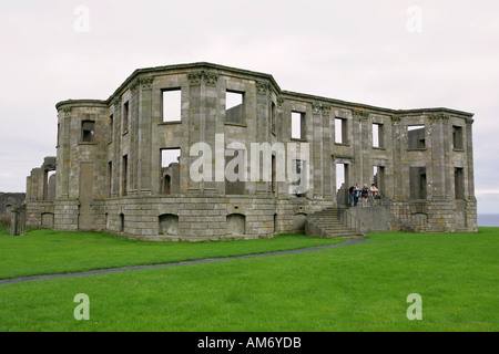 18. Jahrhundert Ruinen bergab Hauses eine Majot touristische Attraktion für Northern Ireland Nordküste, Co Londonderry Coleraine NI UK Stockfoto