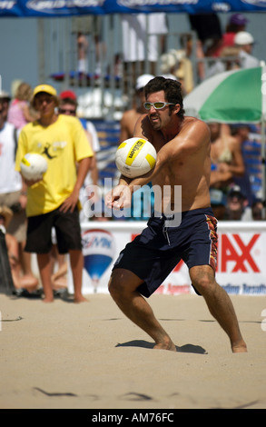 AVP Professional Beach Volleyball Kalifornien USA Stockfoto