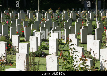 Englischer Soldatenfriedhof, Köln, Nordrhein-Westfalen, Deutschland Stockfoto