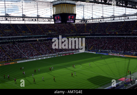 Commerzbank-Arena, Heimat von Eintracht Frankfurt, die in der Bundesliga spielen. Stockfoto