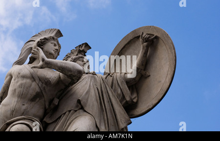 Statue, Schlossbruecke, Schlossbrücke, Berlin, Deutschland Stockfoto