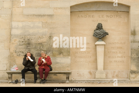 Im Jardin des Tuileries Garten Paris Frankreich Stockfoto