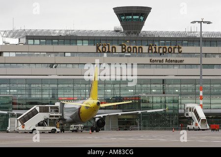 Flughafen Köln-Bonn, Köln, Nordrhein-Westfalen, Deutschland Stockfoto