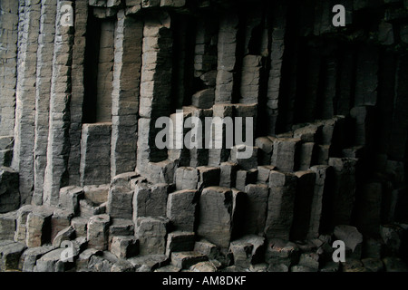 Fingal's Cave, Staffa, Treshnish Inseln in der Nähe von Mull, Westküste von Schottland, Vereinigtes Königreich Stockfoto