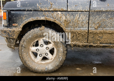 Allrad-Fahrzeug Royal Welsh Agricultural zeigen Builth Wells Powys Wales GB Stockfoto