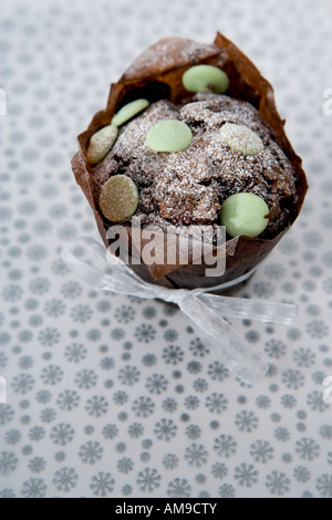 Luxus Schokolade muffins Stockfoto