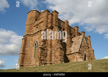 St. Catherines Kloster Hügel in der Nähe von Abbotsbury Dorset südlichen England uk gb Stockfoto