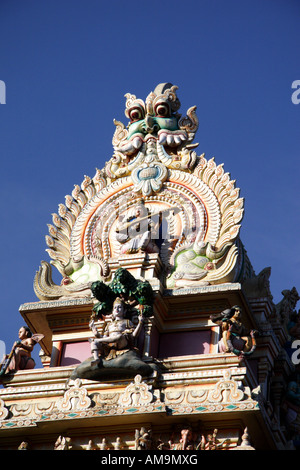 Der Turm des Tempels Dodda Ganesha in der daraus Distrikt Bangalore. Stockfoto