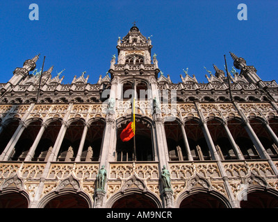 Maison du Roi Grand Place-Brüssel-Belgien Stockfoto