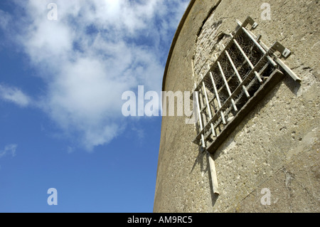 Martello-Turm von Sovereign Harbour, Eastbourne, East Sussex, England, UK. Stockfoto