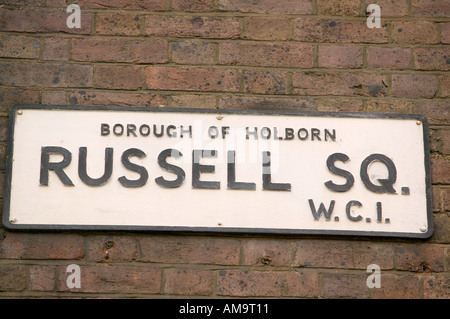 Russell Square London Stockfoto