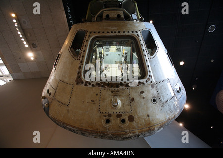 Apollo 11-Command-Modul an das National Air and Space Museum in Washington DC Stockfoto