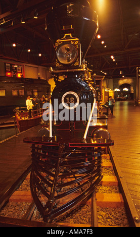 Kalifornien Sacramento Old Sacramento California State Railroad Museum Innenraum Stockfoto