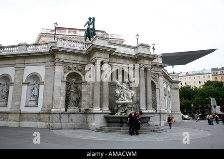 Aug 2008 - Albertina Museum Wien Österreich Stockfoto