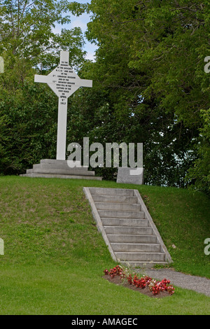 Denkmal für die kanadischen Soldaten im ersten Weltkrieg innerhalb der Zitadelle in Québec (Stadt starben) Stockfoto