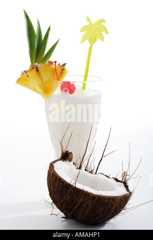 Pina Colada cocktail Stockfoto