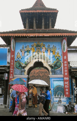 Sri Lanka-Kandy Kataragama Devalaya Tempel Stockfoto